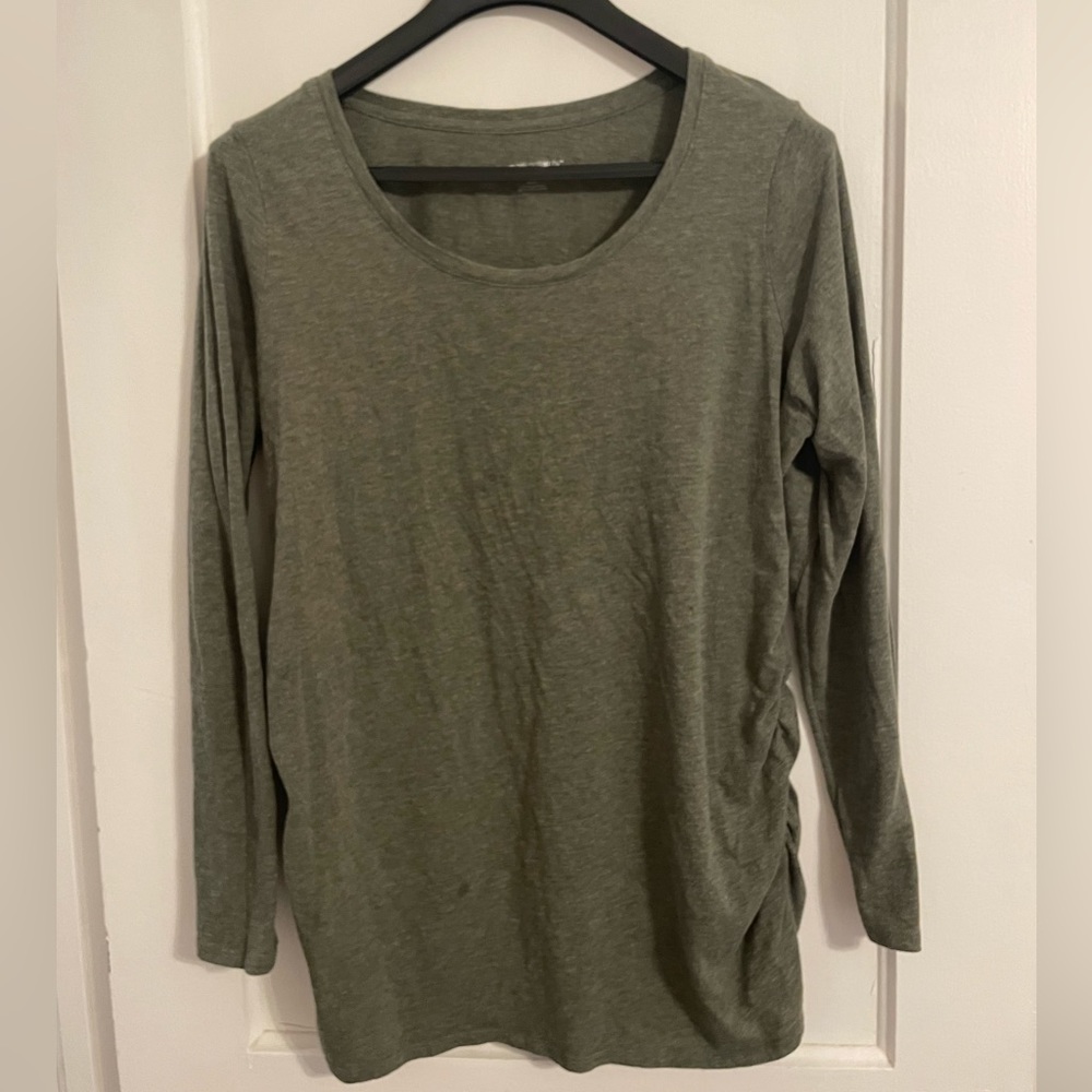 Liz Lange Maternity Long Sleeve Shirt XXL